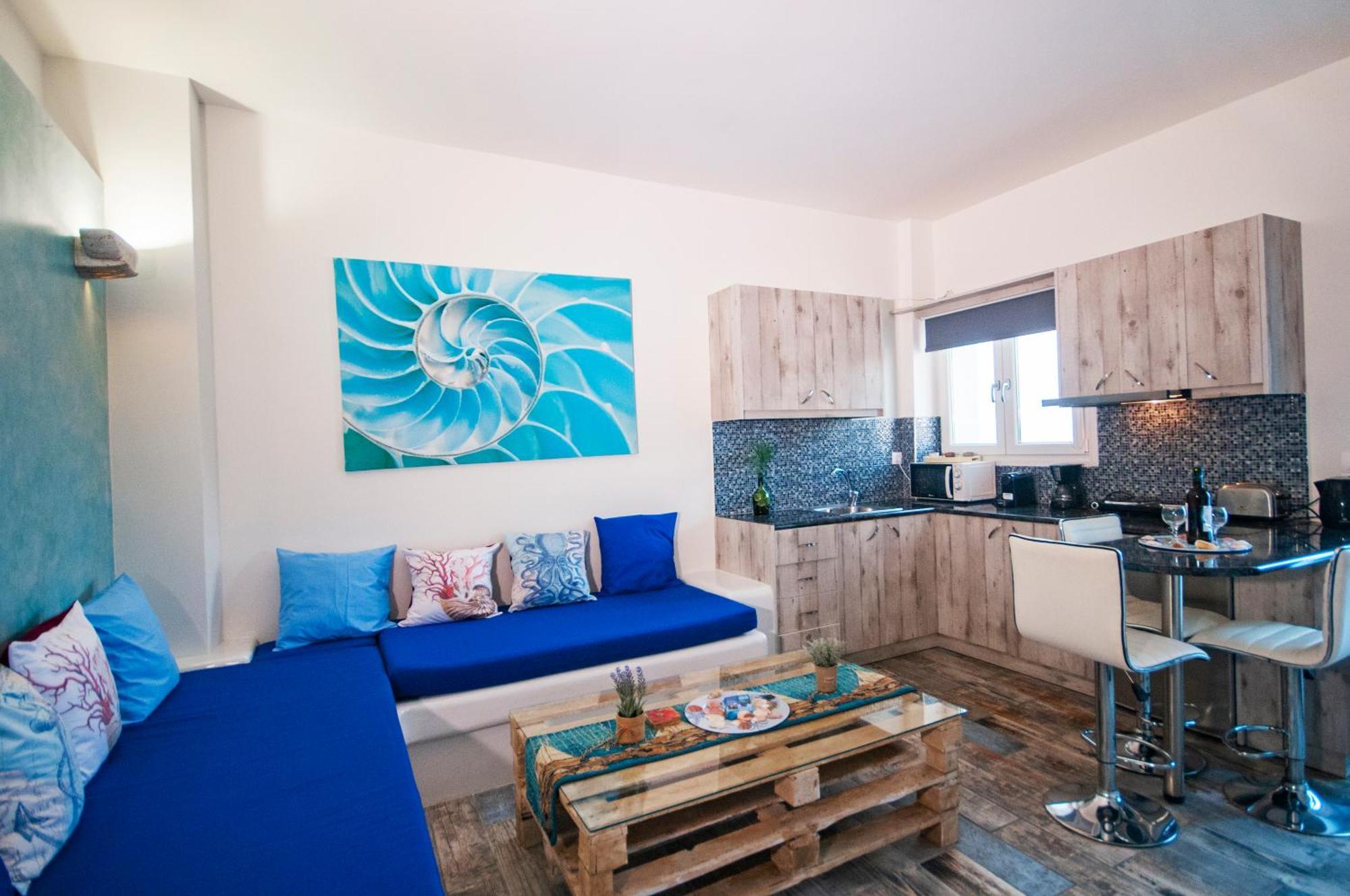 Apartament Blue Dream - Santorini Kamári Zewnętrze zdjęcie